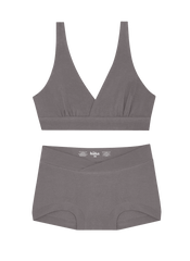 Crossover Bra & Boxer Set