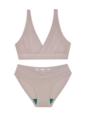 Crossover Bra & Bikini Set