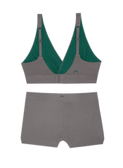 Crossover Bra & Boxer Set