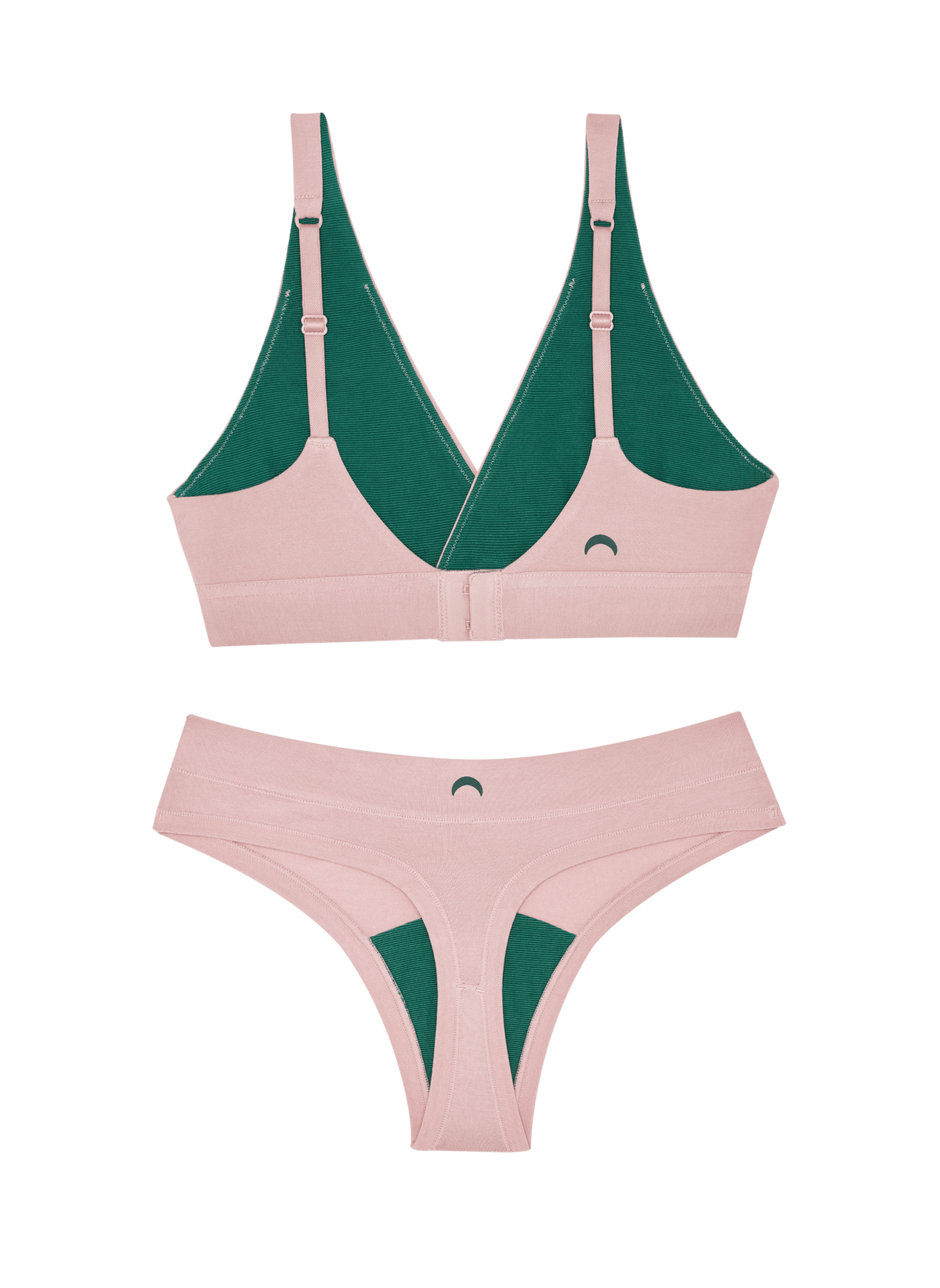 Crossover Bra & Thong Set
